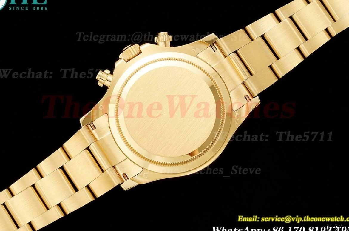 YG SH4131(Gain Daytona Blk Gold QF Weight) YG 126508 40mm 0207